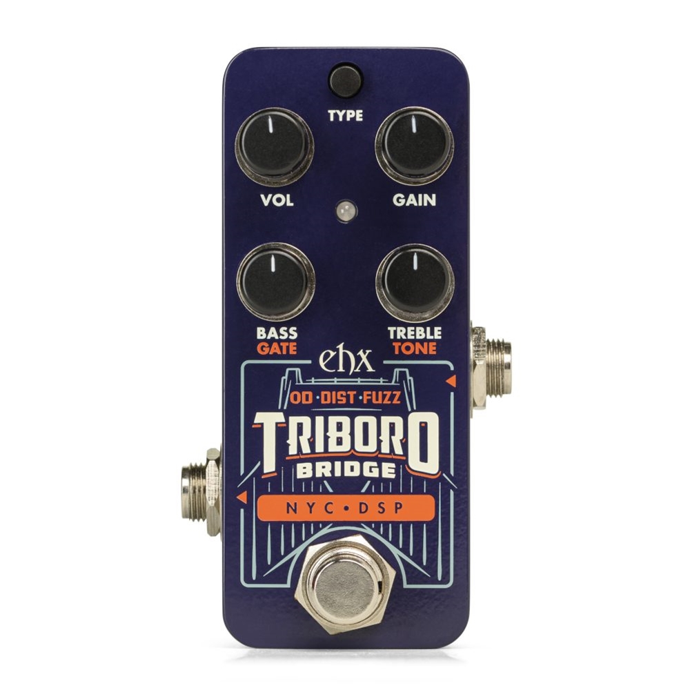 Electro-Harmonix EHX Pico Triboro Bridge Overdrive Fuzz Distortion